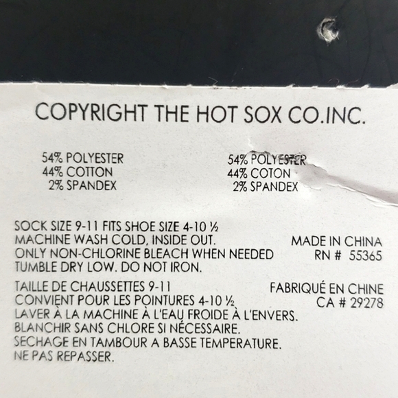 ⭐️3/ $30⭐ HotSox Women's Novelty Socks "Run Now Wine Later" Grey Cotton Sz 4-10 - Picture 4 of 6